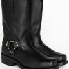 Brothers & Sons Men's Harness Boots - Square Toe Black -Brothers + Sons shop 2000042389 001 P1