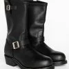 Brothers & Sons Men's Engineer Motorcycle Boots - Round Toe Black -Brothers + Sons shop 2000078014 001 P1