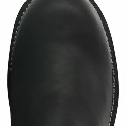 Brothers & Sons Men's Engineer Motorcycle Boots - Round Toe Black -Brothers + Sons shop 2000078014 001 TP