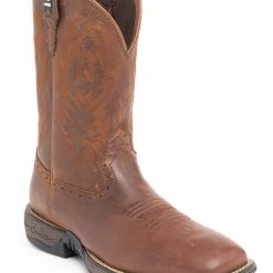 Brothers & Sons Men's Fuhsing Lite Performance Western Boots - Broad Square Toe Honey