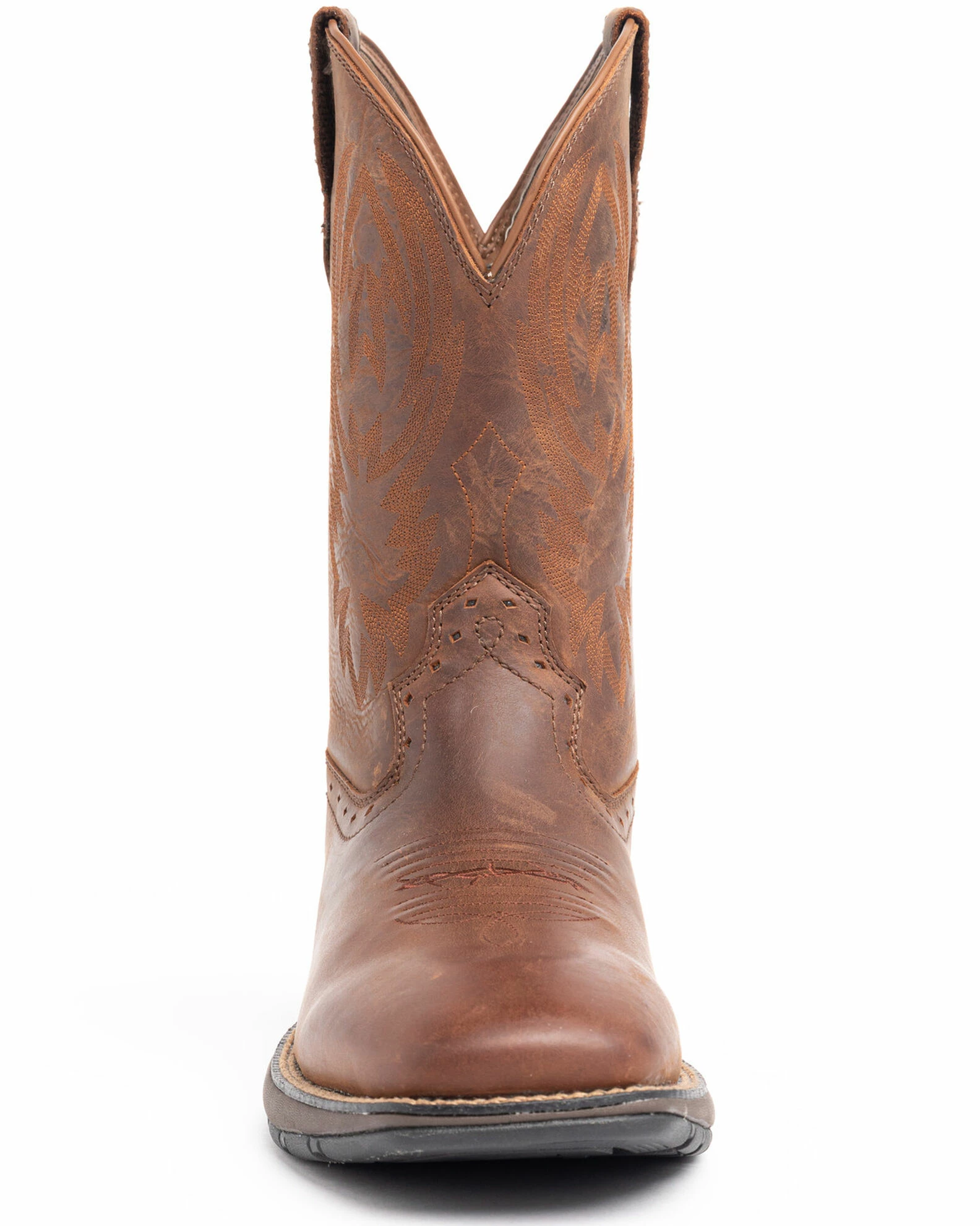 Brothers & Sons Men's Fuhsing Lite Performance Western Boots - Broad Square Toe Honey 6 Brothers & Sons Men's Fuhsing Lite Performance Western Boots - Broad Square Toe Honey - Image 4