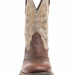 Brothers & Sons Men's Tyche Performance Western Boots - Broad Square Toe Brown -Brothers + Sons shop 2000294829 200 P4