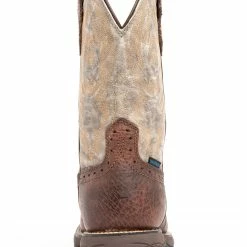 Brothers & Sons Men's Tyche Performance Western Boots - Broad Square Toe Brown -Brothers + Sons shop 2000294829 200 P5