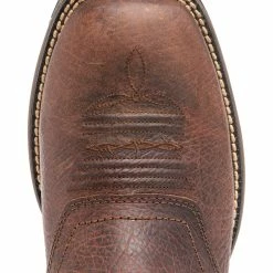 Brothers & Sons Men's Tyche Performance Western Boots - Broad Square Toe Brown -Brothers + Sons shop 2000294829 200 P6