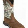 Brothers & Sons Men's Tychee Camo Flag Underlay Western Boots - Broad Square Toe Camouflage -Brothers + Sons shop 2000294854 340 P1