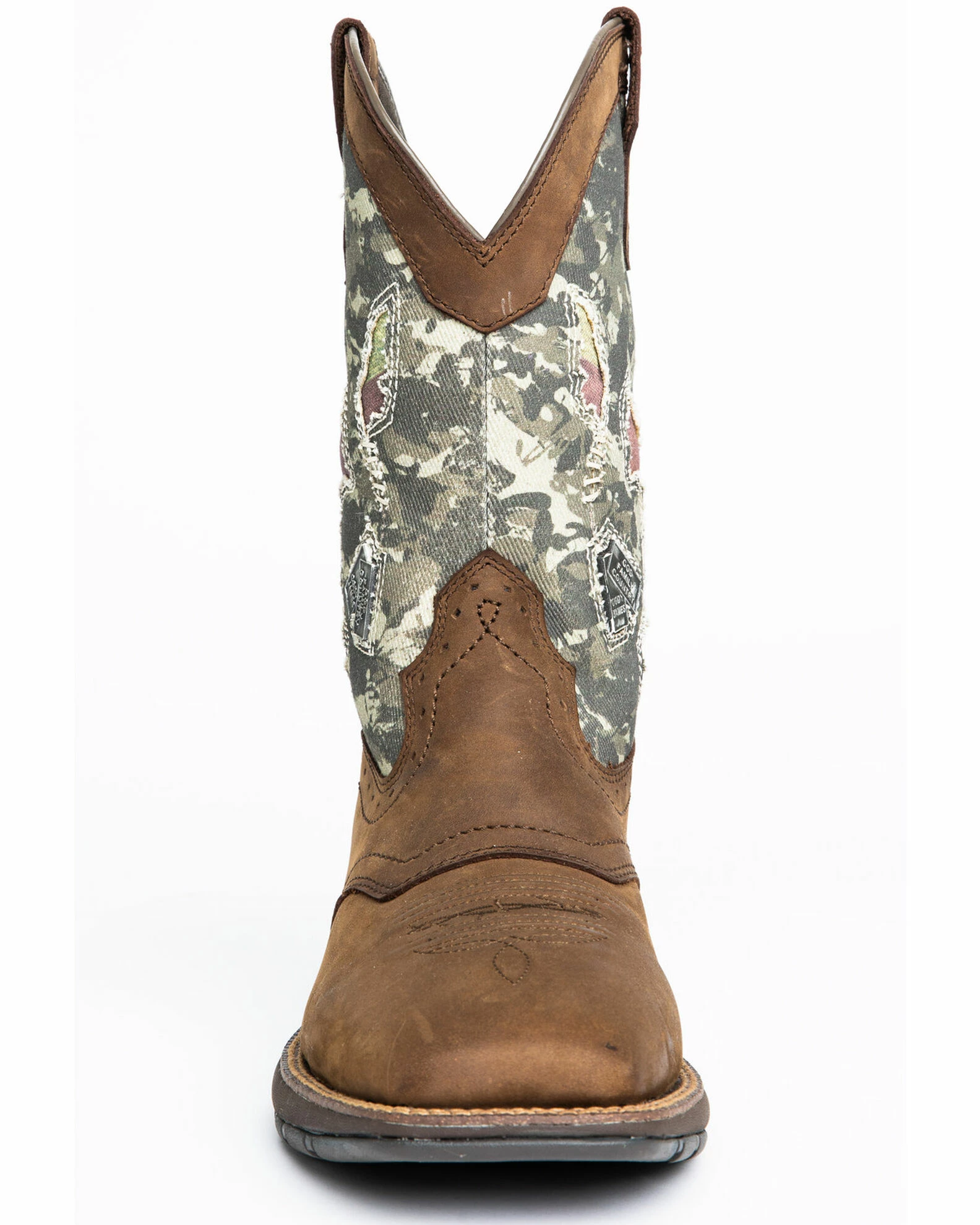 Brothers & Sons Men's Tychee Camo Flag Underlay Western Boots - Broad Square Toe Camouflage 6 Brothers & Sons Men's Tychee Camo Flag Underlay Western Boots - Broad Square Toe Camouflage - Image 4