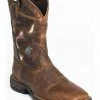 Brothers & Sons Men's Star Exports With Flag Western Boots - Broad Square Toe -Brothers + Sons shop 2000294855 200 P1
