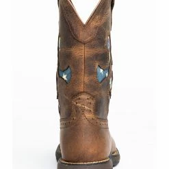 Brothers & Sons Men's Star Exports With Flag Western Boots - Broad Square Toe -Brothers + Sons shop 2000294855 200 P5