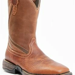 Brothers & Sons Men's Lite Western Boots - Broad Square Toe Brown -Brothers + Sons shop 2000338729 200 P1 1