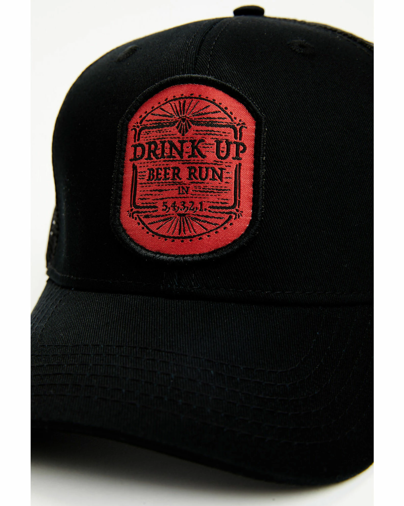 Brothers & Sons Men's Drink Up Beer Run Patch Mesh-Back Ball Cap 4 Brothers & Sons Men's Drink Up Beer Run Patch Mesh-Back Ball Cap - Image 2