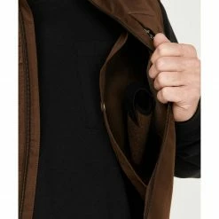 Brothers & Sons Men's Solid Baby Twill CC Zip-Front Vest  Brown -Brothers + Sons shop 2000358812 200 P3