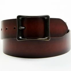 Brothers & Sons Men's Burnished Leather Work Belt