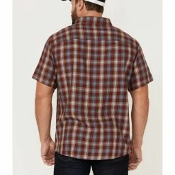 Brothers & Sons Men's Plaid Casual Woven Short Sleeve Button-Down Western Shirt Olive 11 Brothers & Sons Men's Plaid Casual Woven Short Sleeve Button-Down Western Shirt Olive -Brothers + Sons shop 2000359188 600 P4