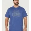 Brothers & Sons Men's Designated Drinker Graphic Short Sleeve T-Shirt  -Brothers + Sons shop 2000359282 400 P1
