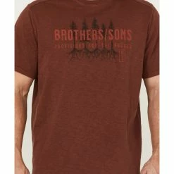 Brothers & Sons Men's Badlands Treeline Graphic T-Shirt 8 Brothers & Sons Men's Badlands Treeline Graphic T-Shirt -Brothers + Sons shop 2000359285 600 P3