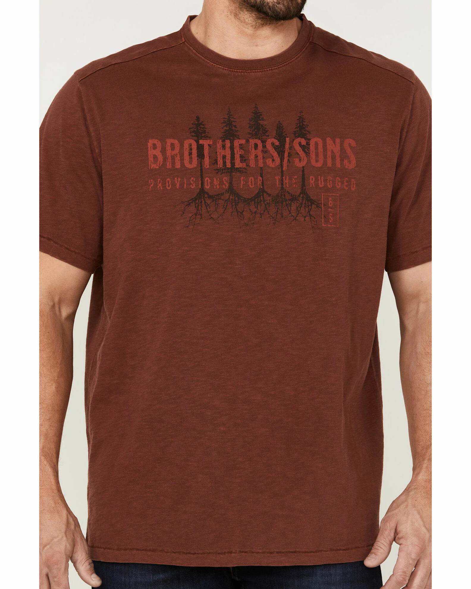 Brothers & Sons Men's Badlands Treeline Graphic T-Shirt 5 Brothers & Sons Men's Badlands Treeline Graphic T-Shirt - Image 3