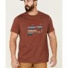 Brothers & Sons Men's Badlands National Monument Graphic Red Short Sleeve T-Shirt 1 Brothers & Sons Men's Badlands National Monument Graphic Red Short Sleeve T-Shirt -Brothers + Sons shop 2000359290 600 P1