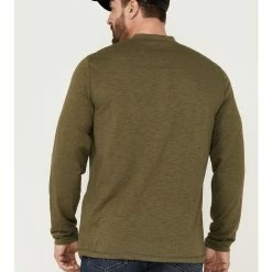 Brothers & Sons Men's Solid Heather Slub Long Sleeve Henley Shirt 9 Brothers & Sons Men's Solid Heather Slub Long Sleeve Henley Shirt -Brothers + Sons shop 2000359480 341 P4