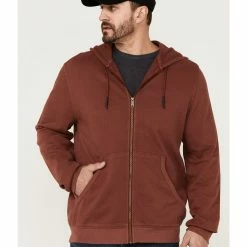 Brothers & Sons Men's Weathered French Terry Zip-Front Hooded Sweatshirt  -Brothers + Sons shop 2000359491 600 P1