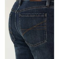 Brothers & Sons Men's Diamond Back Dark Wash Stretch Slim Straight Jeans  -Brothers + Sons shop 2000359572 416 P4