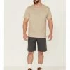 Brothers & Sons Men's Weathered Ripstop Stretch Slim Shorts