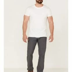 Brothers & Sons Men's Ripstop Slim Straight Outdoor Cargo Pants  Charcoal