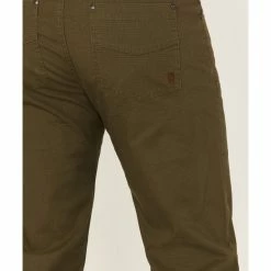 Brothers & Sons Men's Weathered Ripstop Stretch Slim Straight Pants Olive 10 Brothers & Sons Men's Weathered Ripstop Stretch Slim Straight Pants Olive -Brothers + Sons shop 2000359583 341 P4