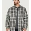 Brothers & Sons Men's Plaid Long Sleeve Button-Down Western Shirt  Brown -Brothers + Sons shop 2000359602 022 P1