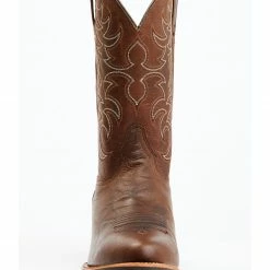 Brothers & Sons Men's British Tan Xero Gravity Performance Leather Western Boots - Round Toe  -Brothers + Sons shop 2000359761 280 P4