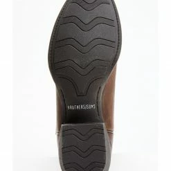 Brothers & Sons Men's British Tan Xero Gravity Performance Leather Western Boots - Round Toe  -Brothers + Sons shop 2000359761 280 P7