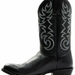 Brothers & Sons Men's Xero Gravity Black Polinatur Performance Leather Western Boots - Round Toe  -Brothers + Sons shop 2000359770 001 P3