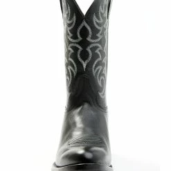 Brothers & Sons Men's Xero Gravity Black Polinatur Performance Leather Western Boots - Round Toe  -Brothers + Sons shop 2000359770 001 P4