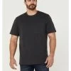 Brothers & Sons Men's Charcoal Basic Short Sleeve Pocket T-Shirt  -Brothers + Sons shop 2000360339 022 P1