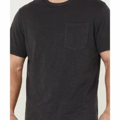 Brothers & Sons Men's Charcoal Basic Short Sleeve Pocket T-Shirt 8 Brothers & Sons Men's Charcoal Basic Short Sleeve Pocket T-Shirt -Brothers + Sons shop 2000360339 022 P3