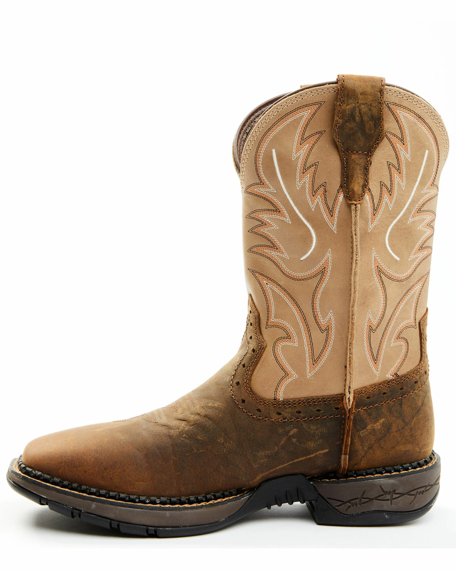 Brothers & Sons Men's Tyche Obsessed Bone Performance Leather Western Boots - Broad Square Toe 5 Brothers & Sons Men's Tyche Obsessed Bone Performance Leather Western Boots - Broad Square Toe - Image 3