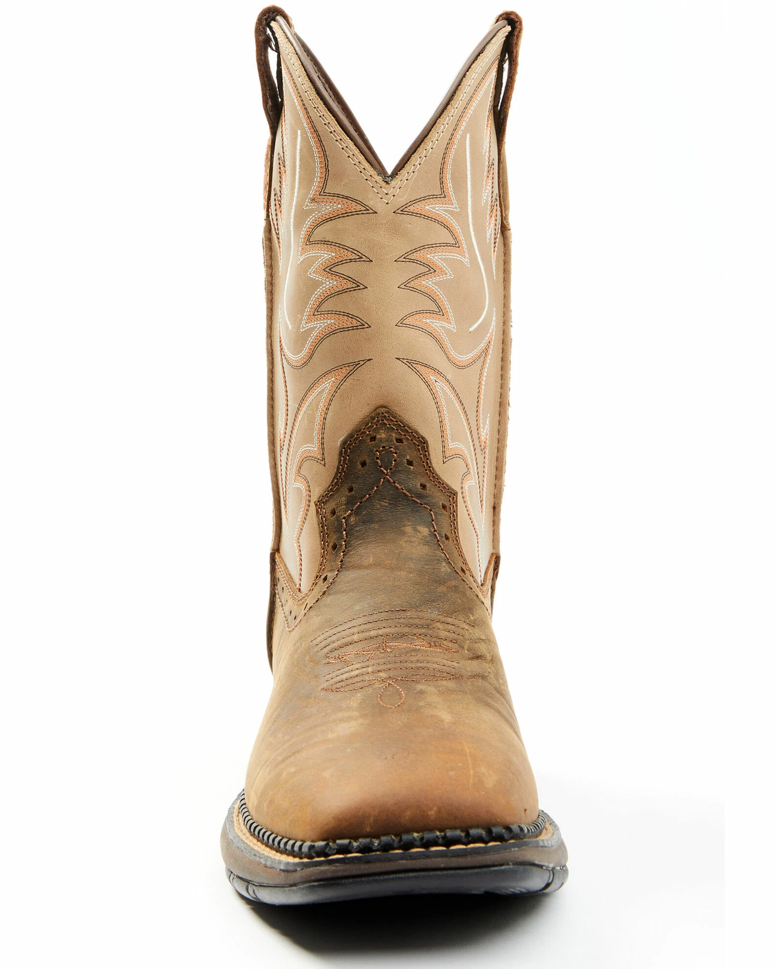 Brothers & Sons Men's Tyche Obsessed Bone Performance Leather Western Boots - Broad Square Toe 6 Brothers & Sons Men's Tyche Obsessed Bone Performance Leather Western Boots - Broad Square Toe - Image 4