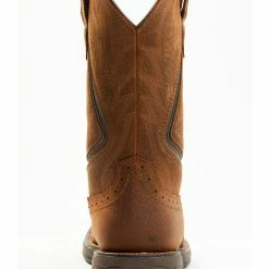 Brothers & Sons Men's LITE Cow Tender Performance Western Boots - Broad Square Toe  -Brothers + Sons shop 2000360425 200 P5