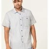 Brothers & Sons Men's Performance Short Sleeve Button-Down Western Shirt  Navy