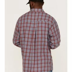 Brothers & Sons Men's Plaid Indigo Long Sleeve Button-Down Western Shirt 10 Brothers & Sons Men's Plaid Indigo Long Sleeve Button-Down Western Shirt -Brothers + Sons shop 2000365112 402 P4