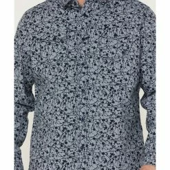Brothers & Sons Men's All-Over Print Long Sleeve Button-Down Western Shirt Navy 9 Brothers & Sons Men's All-Over Print Long Sleeve Button-Down Western Shirt Navy -Brothers + Sons shop 2000365115 410 P3