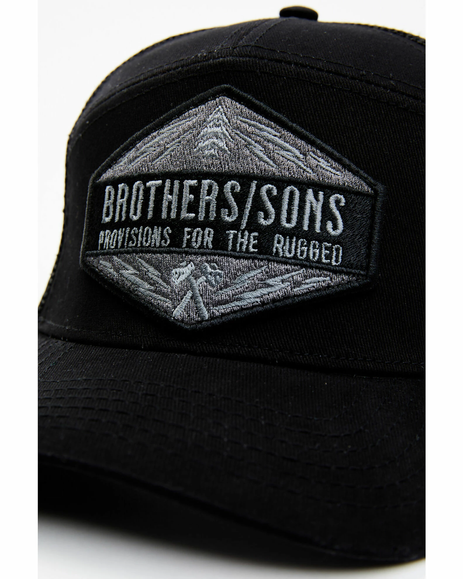 Brothers & Sons Men's Provisons For The Rugged Patch Mesh-Back Ball Cap 3 Brothers & Sons Men's Provisons For The Rugged Patch Mesh-Back Ball Cap - Image 2