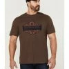 Brothers & Sons Men's Weathered Diamond Logo Slub Graphic T-Shirt  -Brothers + Sons shop 2000365474 200 P1