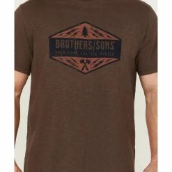 Brothers & Sons Men's Weathered Diamond Logo Slub Graphic T-Shirt 8 Brothers & Sons Men's Weathered Diamond Logo Slub Graphic T-Shirt -Brothers + Sons shop 2000365474 200 P3