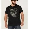 Brothers & Sons Men's Heathered White Sands Skull Graphic Short Sleeve T-Shirt  -Brothers + Sons shop 2000365477 001 P1