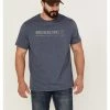 Brothers & Sons Men's Mercentile Weathered Slub Graphic Short Sleeve T-Shirt 