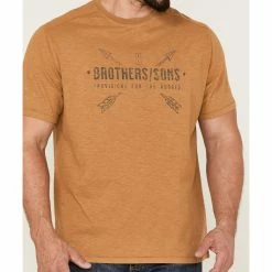 Brothers & Sons Men's Provisions Weathered Slub Graphic Short Sleeve T-Shirt  -Brothers + Sons shop 2000365480 295 P3