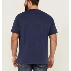 Brothers & Sons Men's Navy Badge Slub Graphic Short Sleeve T-Shirt 9 Brothers & Sons Men's Navy Badge Slub Graphic Short Sleeve T-Shirt -Brothers + Sons shop 2000365499 410 P4