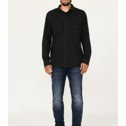 Brothers & Sons Men's Highline Trail Medium Dark Wash Stretch Slim Straight Jeans  Dark Medium Wash -Brothers + Sons shop 2000365555 415 P1 1