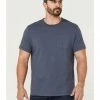 Brothers & Sons Men's Indigo Basic Short Sleeve Pocket T-Shirt  -Brothers + Sons shop 2000365812 402 P1