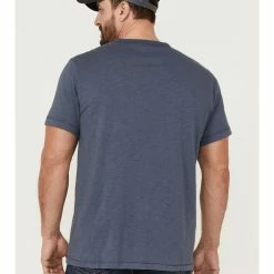 Brothers & Sons Men's Indigo Basic Short Sleeve Pocket T-Shirt  -Brothers + Sons shop 2000365812 402 P4